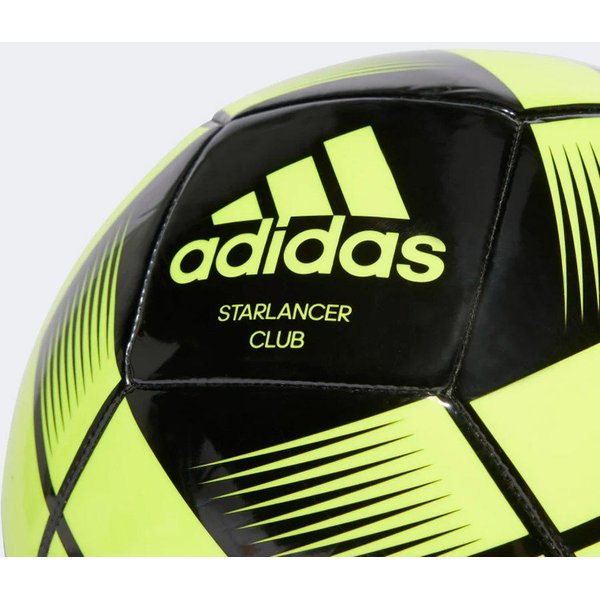 Piłka nożna Starlancer Club Football 3 Adidas - czarny/żółty