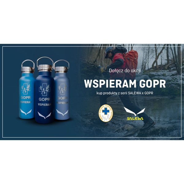 Butelka termiczna Valsura 450ml GOPR x Salewa - navy