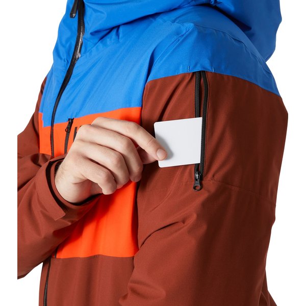 Kurtka narciarska męska Gravity Helly Hansen - Iron Oxide