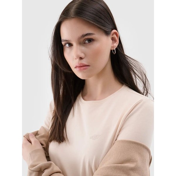 Koszulka damska TTSHF2351 4F - beż