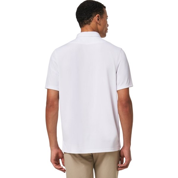 Koszulka męska polo Icon TN Protect Oakley - white