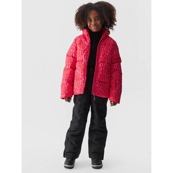Kurtka narciarska dziewczęca TTJAF544 4F
