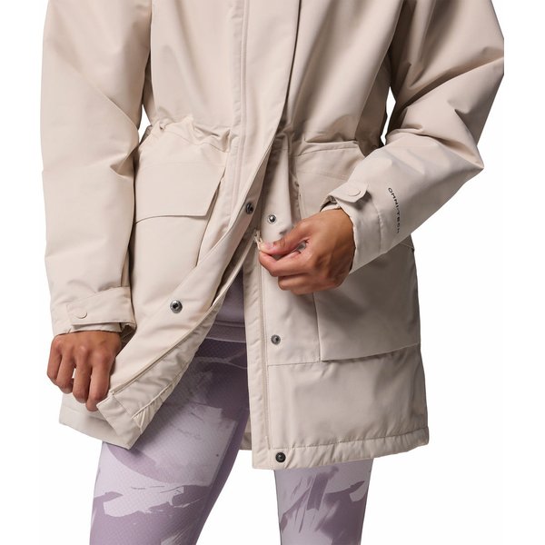 Kurtka damska parka Pulaski Columbia - dark stone