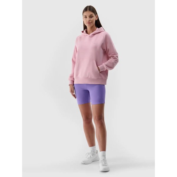 Bluza damska TSWSF1764 4F - jasny róż