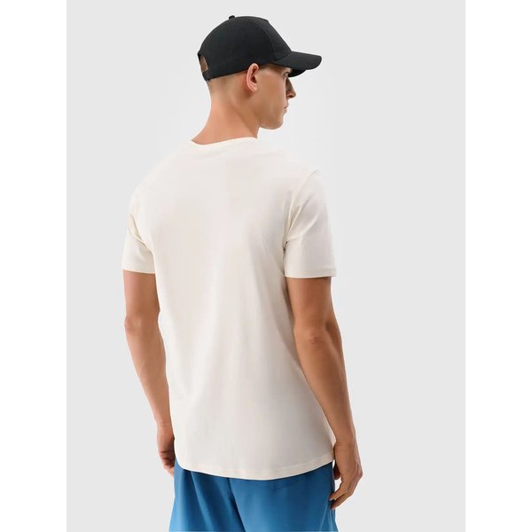 Koszulka męska TTSHM1984 4F - złamana biel