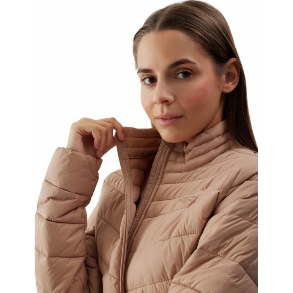 Kurtka puchowa damska 4FWSS24TDJAF350 4F - beż