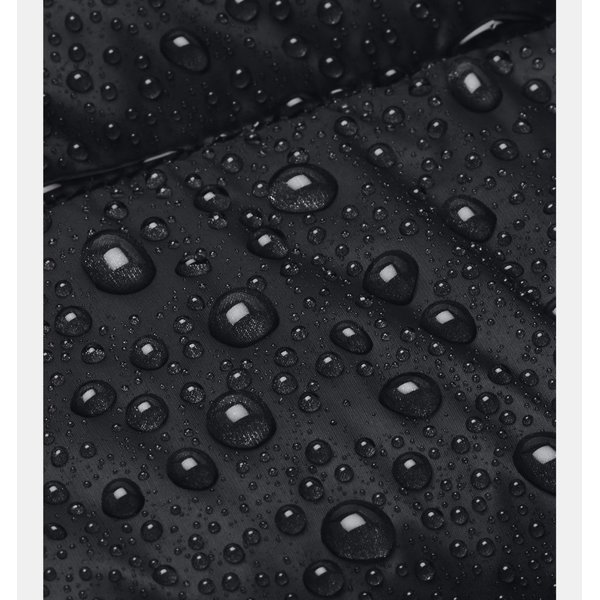 Kurtka puchowa męska Legend Down Hooded Jacket Under Armour - Black/Tech Blue