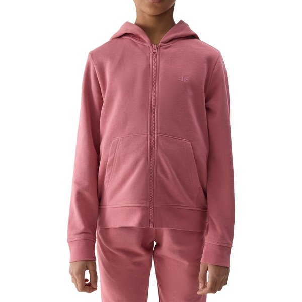 Bluza dziewczęca 4FJWSS24TSWSF0919 4F - różowy