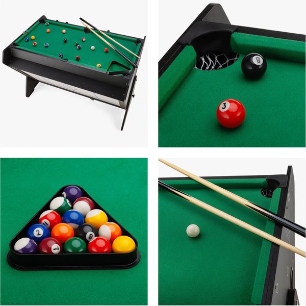 Stół do gry 3w1 Piłkarzyki, Bilard, Cymbergaj Outtec