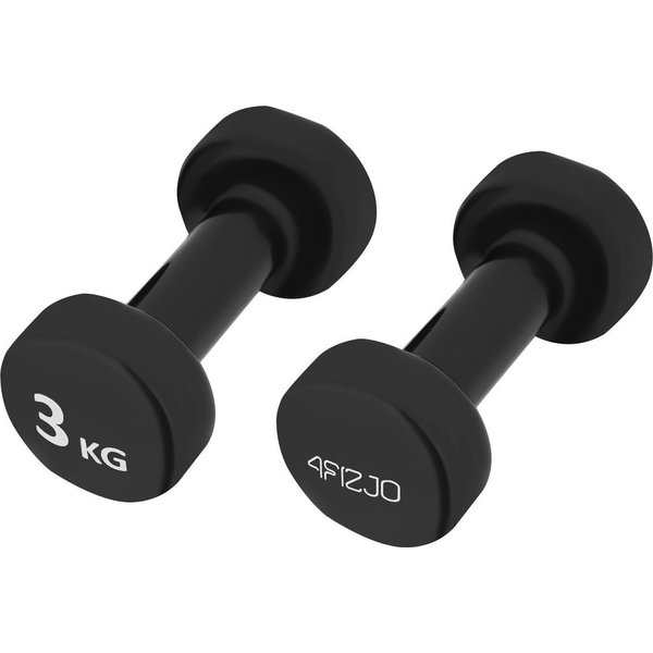 Hantle żeliwne Classic 2x3kg 4Fizjo