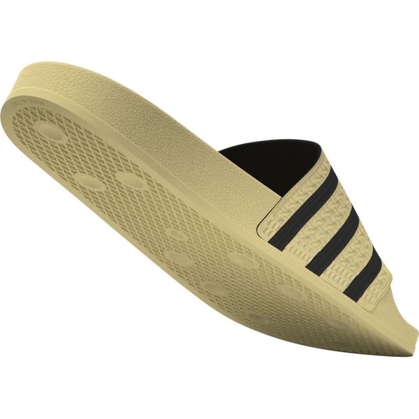 Klapki Adilette Slides Adidas - żółty/czarny