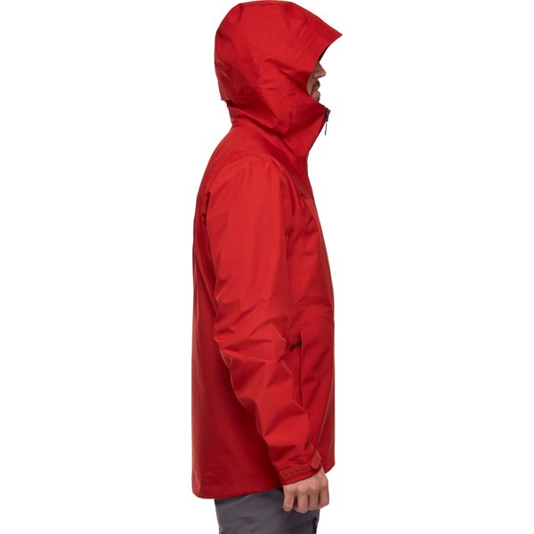 Kurtka męska Stormline Stretch Rain Shell Black Diamond - kingfisher
