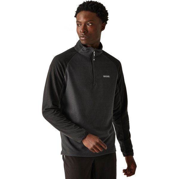 Bluza polarowa męska Elson II Regatta - Ash/Black