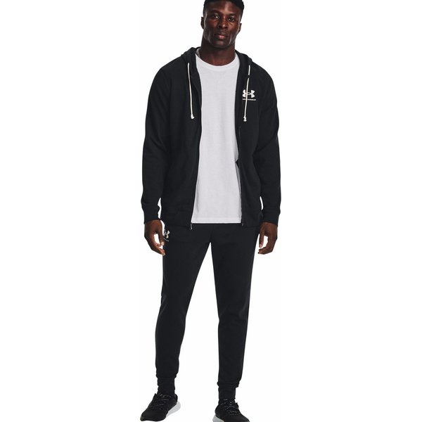 Spodnie dresowe męskie Rival Terry Jogger Under Armour - Black