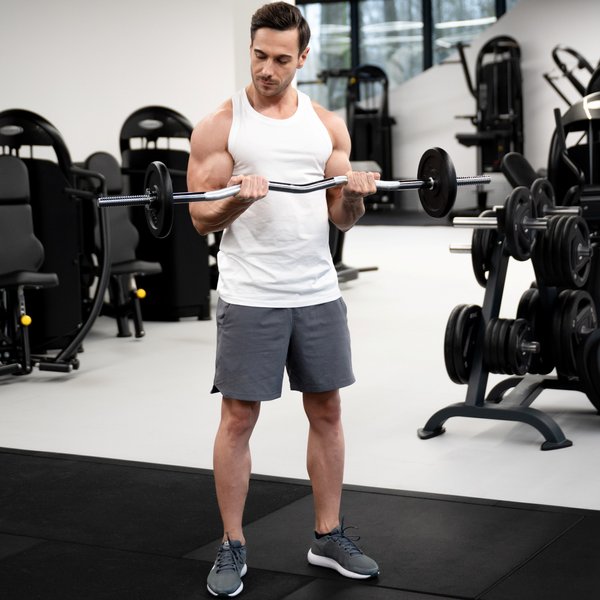 Gryf łamany 120cm 28mm Gymtek