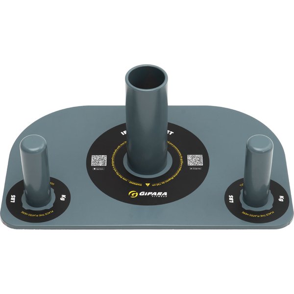 Zestaw obciążeń ze stojakiem Iron Pump Set Uretanowy 29,5kg Gipara