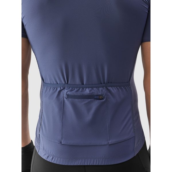 Koszulka rowerowa męska 4FSS24TFTSM484 4F - fiolet