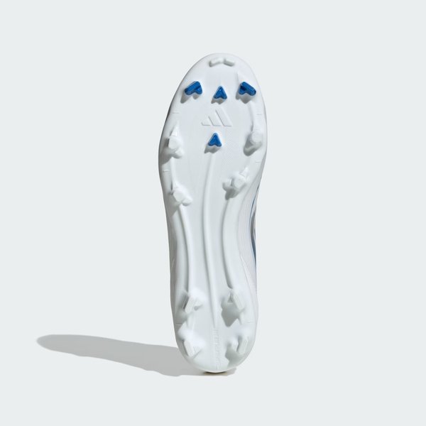 Buty piłkarskie, korki F50 League FG/MG Adidas - Cloud White/Silver Metallic/Cloud White