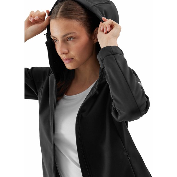 Softshell damski 4FAW23TSOFF178 4F - głęboka czerń