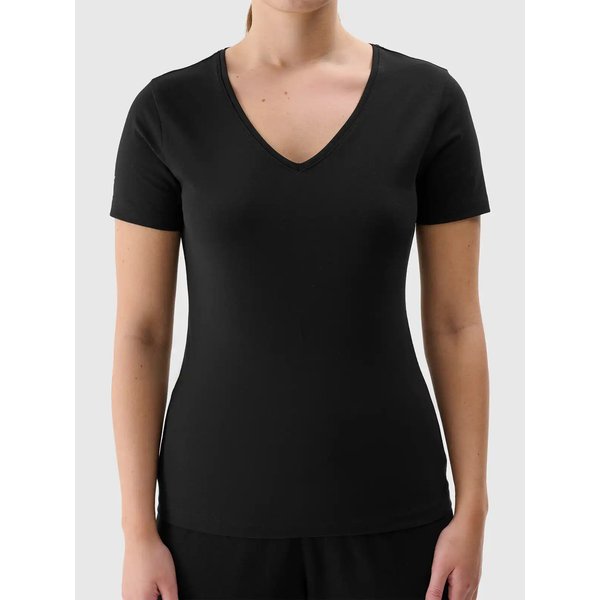 Koszulka damska TTSHF1990 4F - głęboka czerń