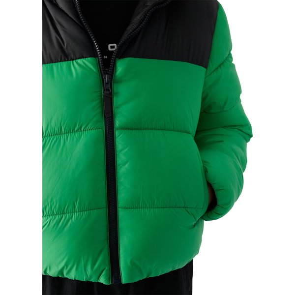 Kurtka puchowa chłopięca TDJAM462 4F - zielony