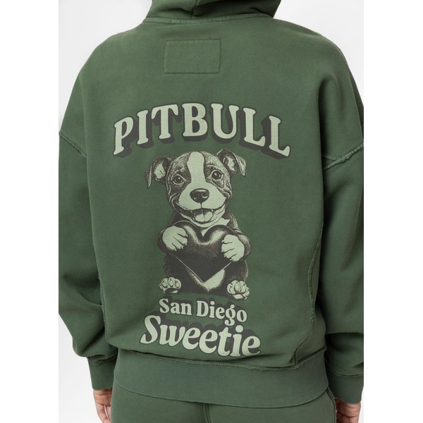 Bluza damska Sweetie Hooded Zip Sweatshirt Pitbull West Coast