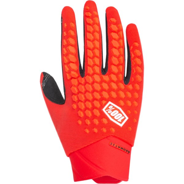 Rękawiczki rowerowe męskie Geomatic 100% - red