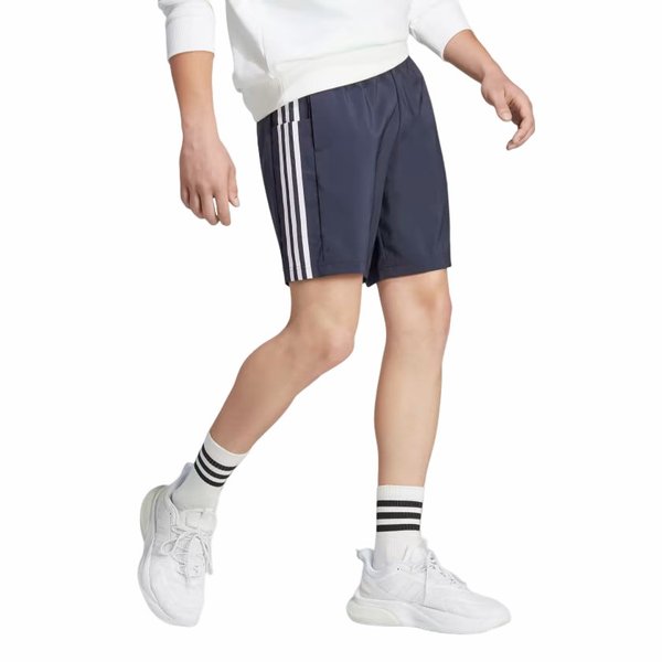 Spodenki męskie Aeroready Essentials Chelsea 3 Stripes Adidas - granatowe