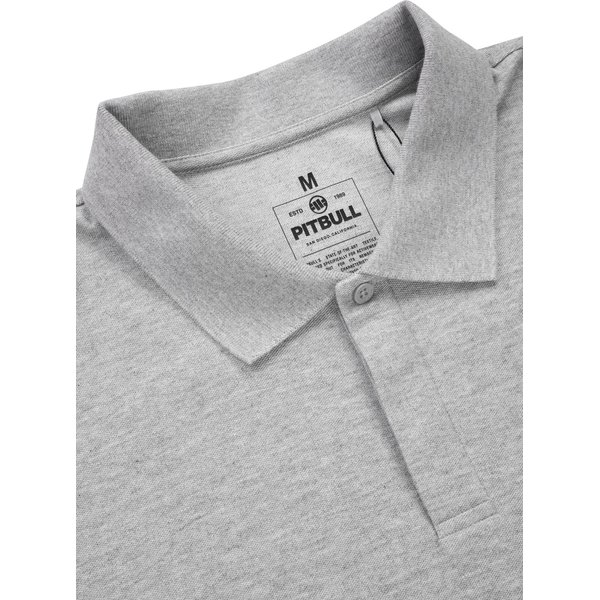 Koszulka męska polo Rockey Pitbull West Coast - grey melange