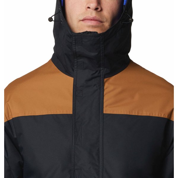 Kurtka puchowa męska Challenger II Insulated Pullover Columbia - Black, Camel Brown