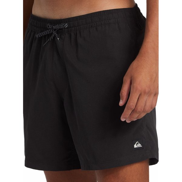 Spodenki kąpielowe męskie Solid Volley Quiksilver - black
