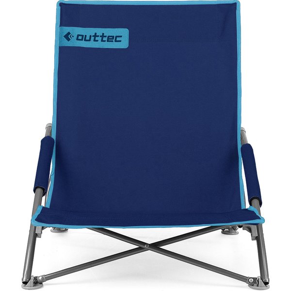 Krzesło turystyczne leżak Outtec WYPRZEDAŻ - granatowe