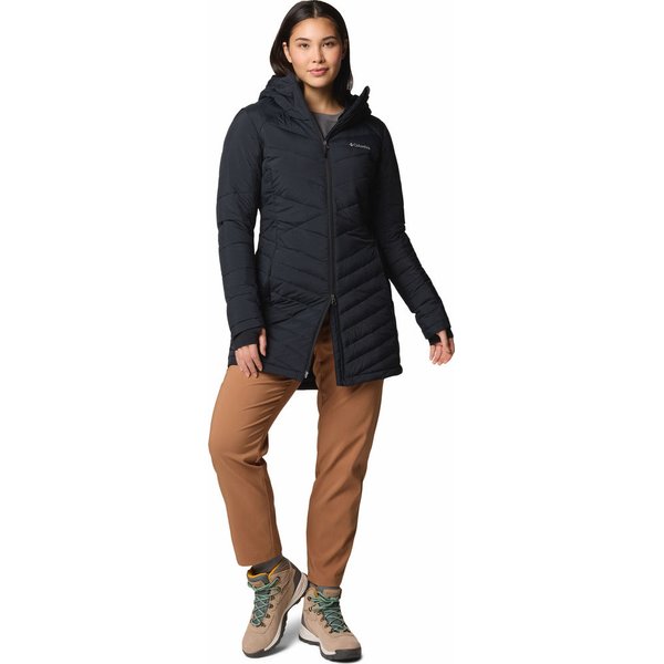 Płaszcz puchowy damski Joy Peak II Mid Columbia - Black