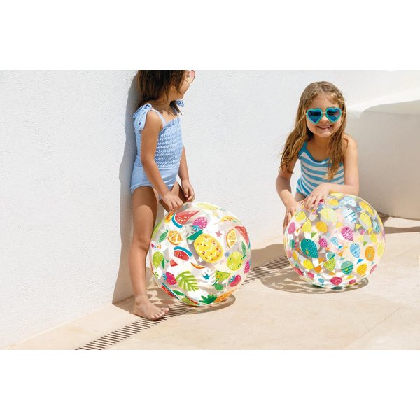 Piłka plażowa Lively Print 59040 Intex