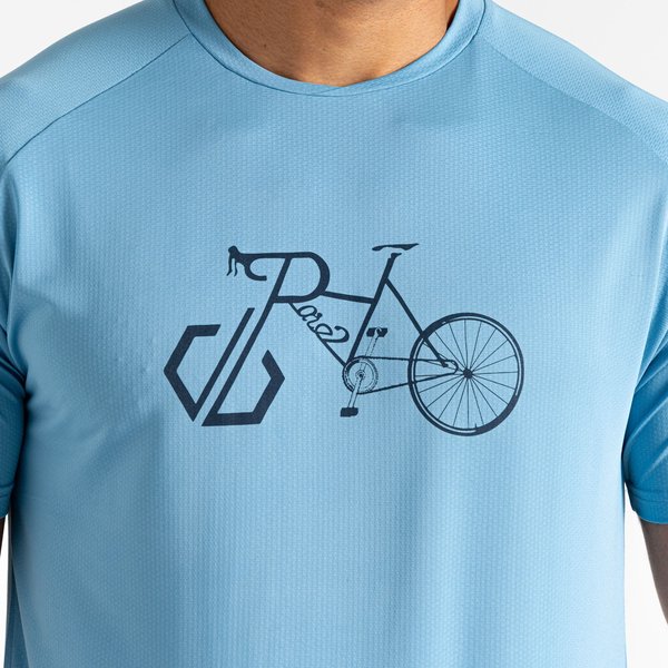 Koszulka męska Tech II Tee Dare2B - HeritageBlue