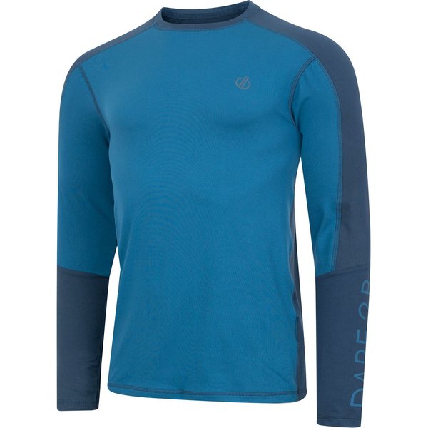 Bielizna termoaktywna męska Exchange IV Baselayer Set Dare2B - moonlight denim/kingfisher blue