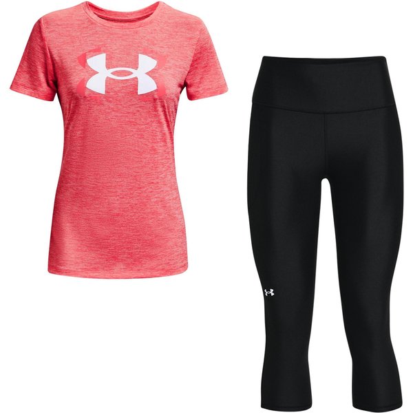 Komplet treningowy damski Tech Twist Capris Under Armour