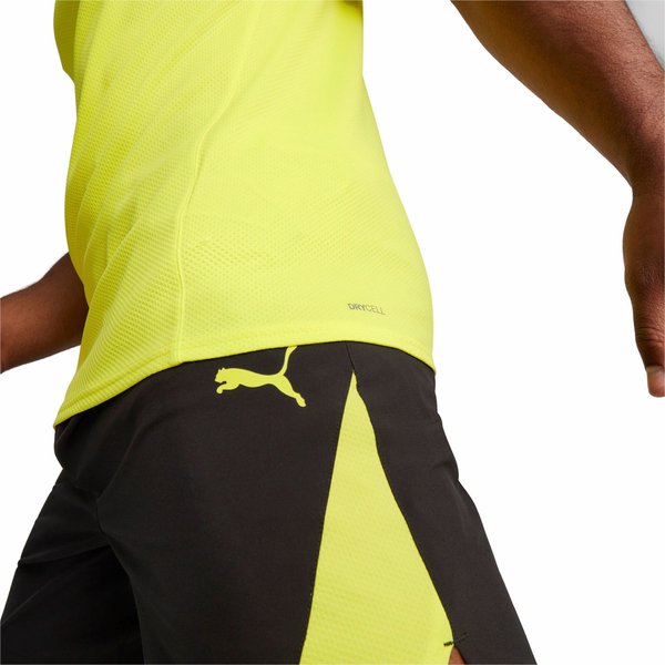 Koszulka męska Fit Ultrabreathe Tee Puma - żółta