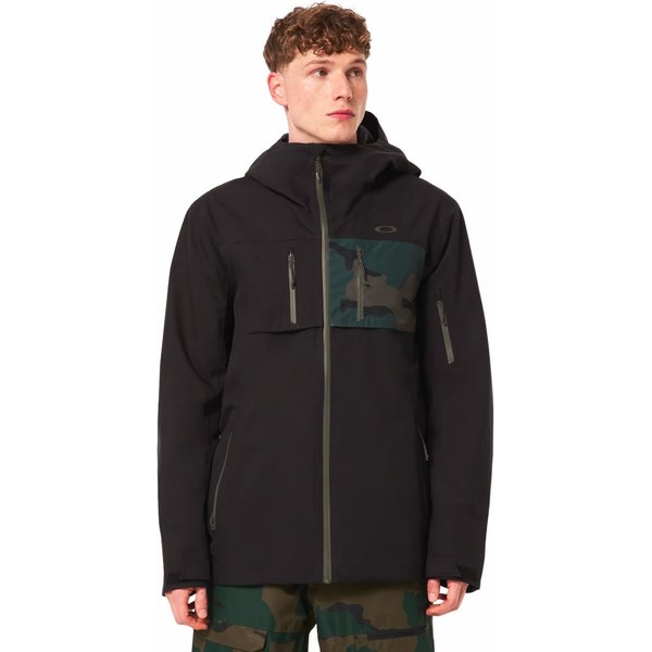 Kurtka narciarska męska Kendall RC Shell Oakley - czarna