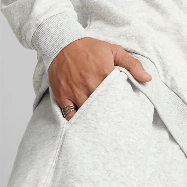 Spodnie dresowe męskie ESS Elevated Puma - light gray heather