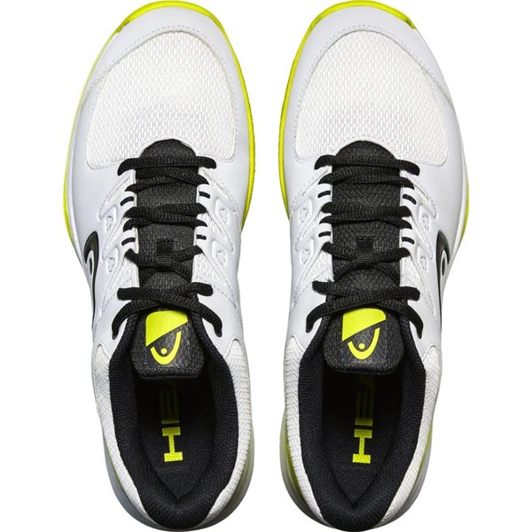 Buty do squasha Grid 3.5 Head - white/yellow