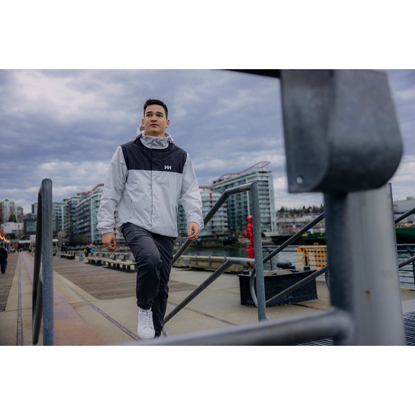 Kurtka męska Vancouver Rain Helly Hansen - orange peel