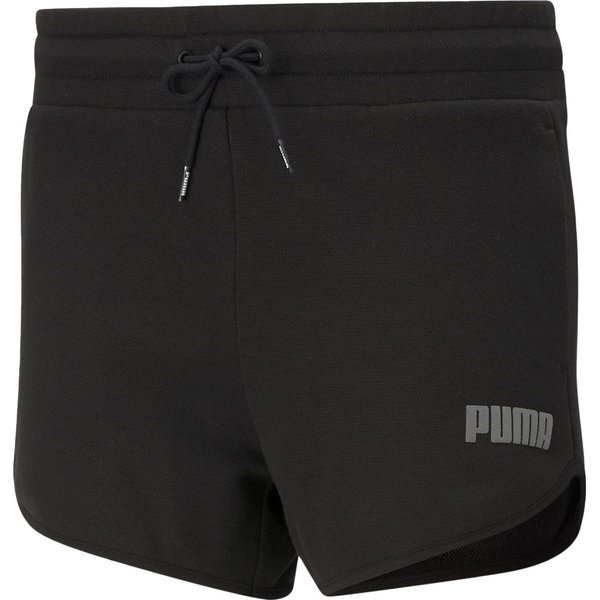 Spodenki damskie Modern Basics High Waisted Puma - black
