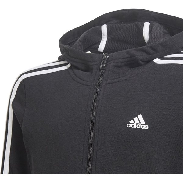 Bluza juniorska Girls Essentials 3-stripes Full-Zip Hoodie Adidas