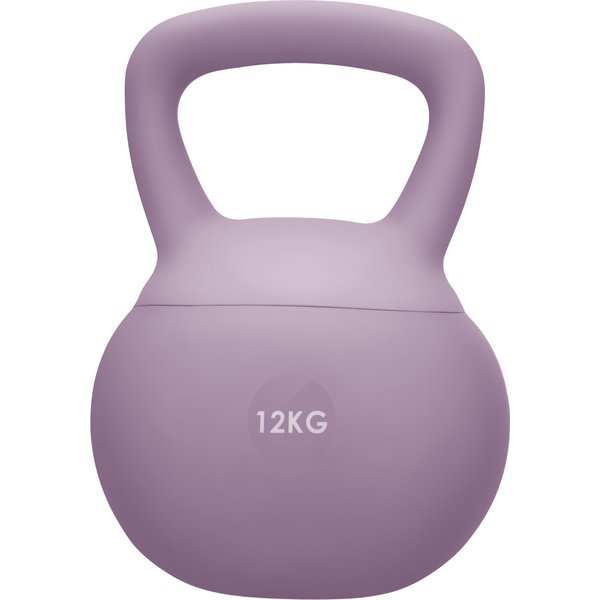 Miękki kettlebell FlexLift 12kg Gymtek - 12kg soft purple