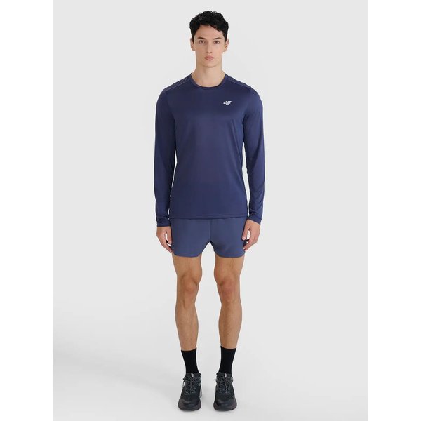 Longsleeve męski TFLOM326 4F - antracyt