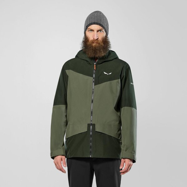 Kurtka męska Puez GTX 2L Epe Salewa - dark olive