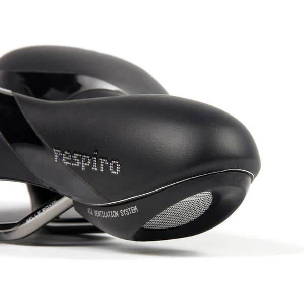 Selle Royal Respiro Soft Noire – Confort Unisexe, 277x163mm, 360g, Neuve