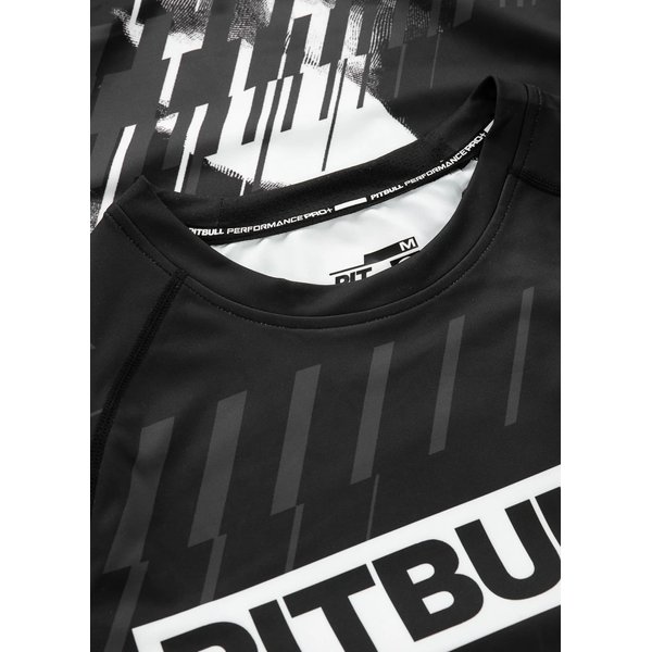 Koszulka męska Mens Rash Shortsleeve Street Dog Pitbull West Coast