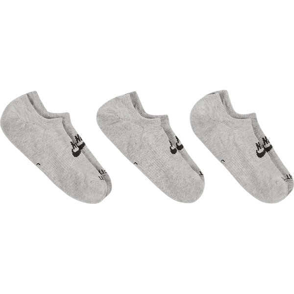 Skarpety Everyday Plus Cush Footie 3 pary Nike - szare